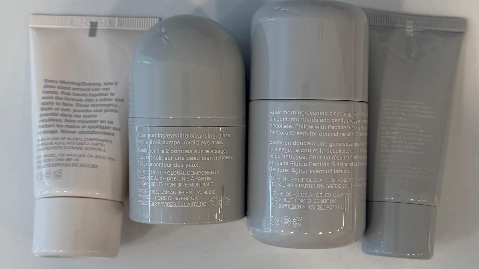 Amazon.com: Rhode mini skincare kit – 4-piece travel-size set with